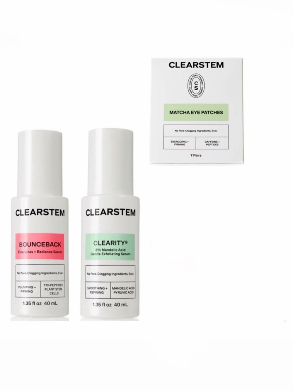 NEW CLEARSTEM Skincare Set ($204  value)